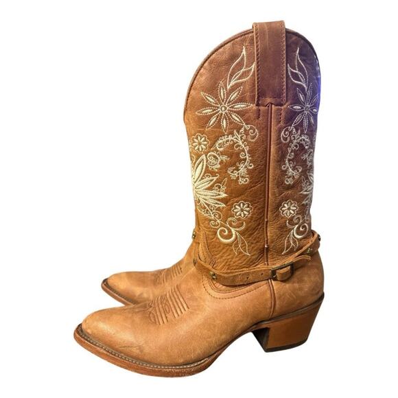 Shyanne Floral Festival Western Cowboy Boot Women size 8 - Picture 2 of 10